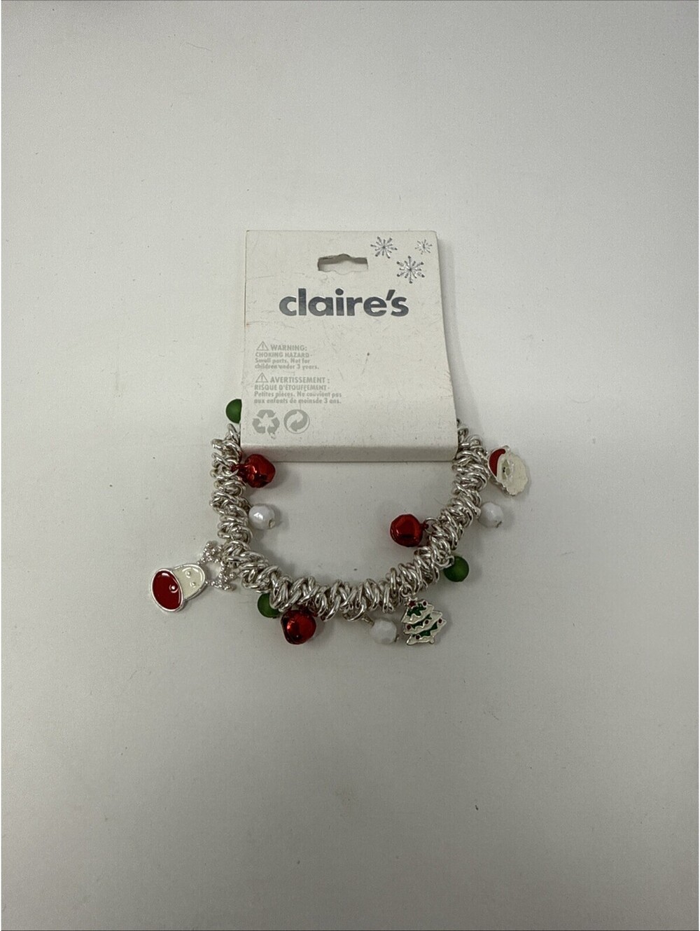 Christmas Jingle Bell Charm Bracelet